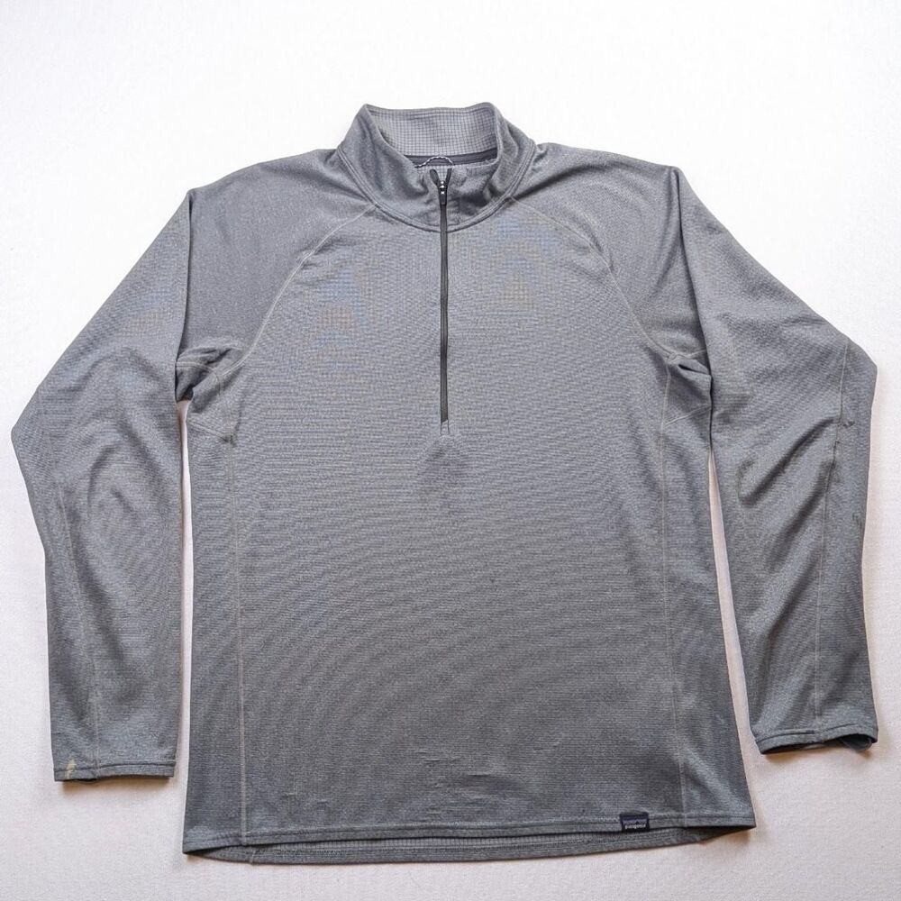Patagonia Capeline midweight base layer zip up fleece sweatshirt Size medium